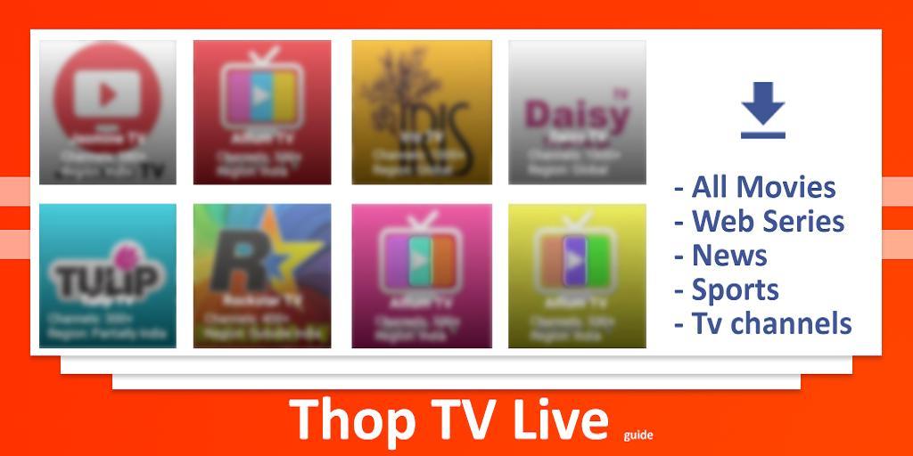 Descargar Thop Tv Live Cricket Tv Movies Free Guide En Pc Gameloop Oficial