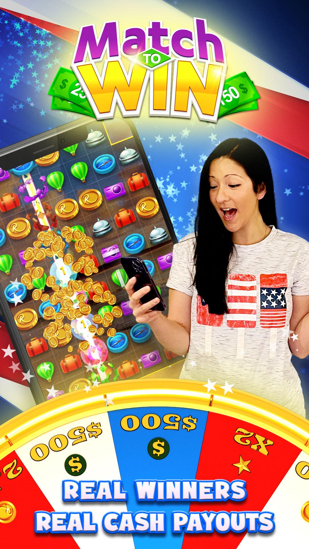 Lucky match. Игра game Prizes real Cash.